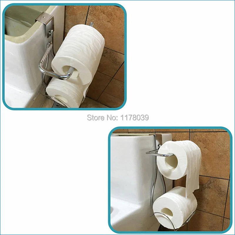 Держатель для туалетной бумаги 2 рулона держатель полотенец из без сверления