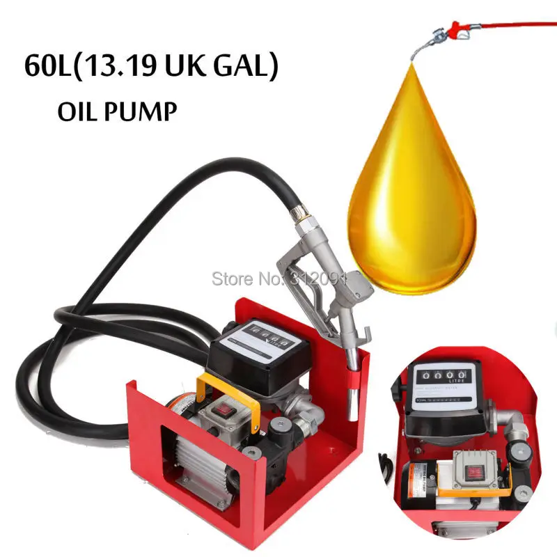 

Ship From EU ! 60 L/min 550W Fuel Oil Diesel Transfer Pump Auto Bio-diesel high flow rate 220V