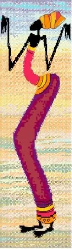 CS-1661 Cross Stitch Kit The Dance Leader Munokoreria Africa African Woman Lady Girl