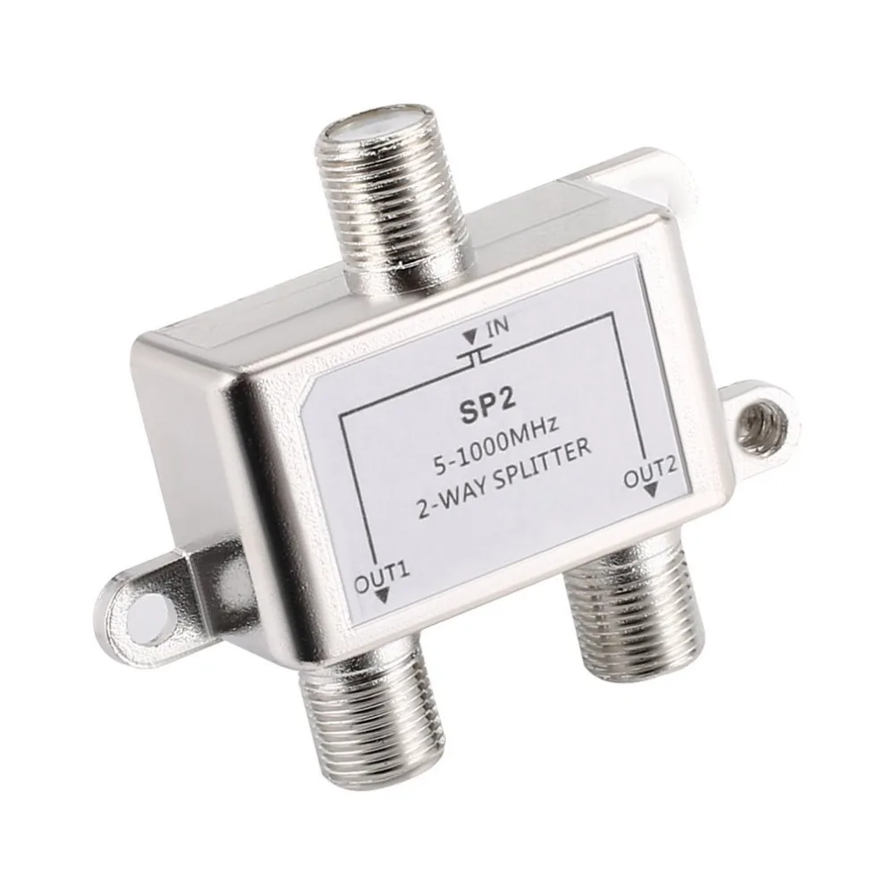 2 Way Cable Splitter Satellite Multiswich CATV Signal Mixer Digital Combiners Diplexers VHF UHF | Электроника