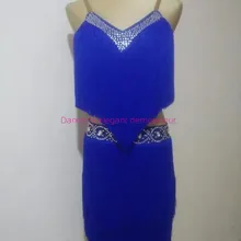 Новые латинские танцевальные костюмы сексуальные кисточки камни топ+ кисточка юбка 2шт латинский танец набор для женщин латинские танцы конкурсные костюмы