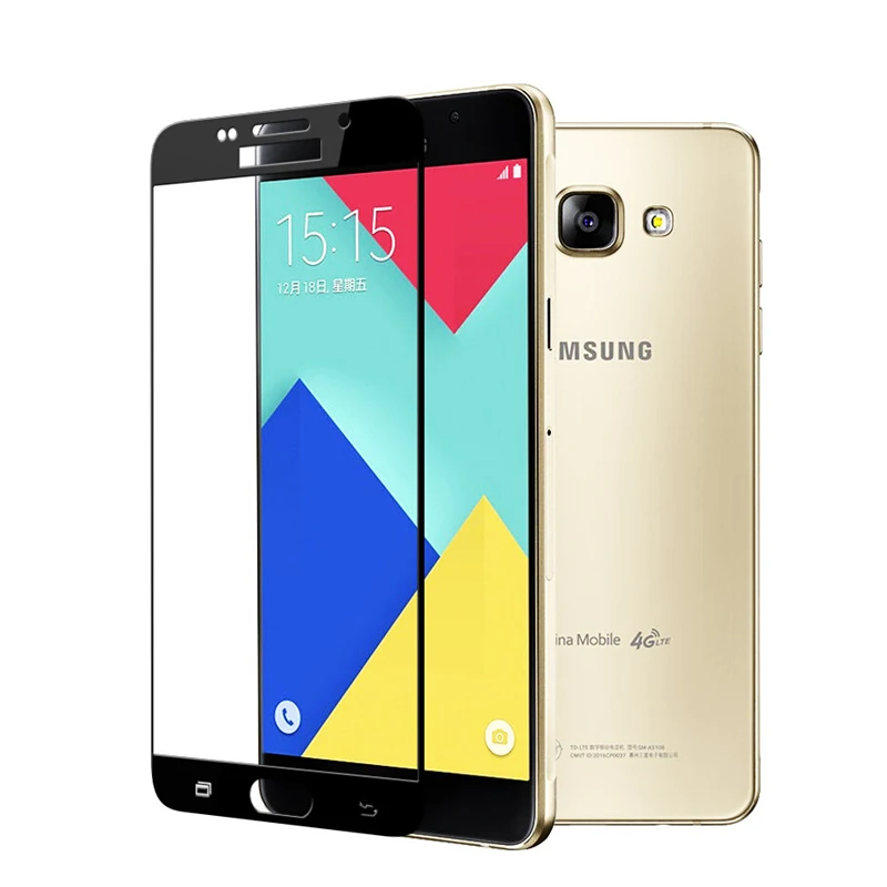 Magtim полное покрытие закаленное стекло для Samsung Galaxy A3 A5 A7 2017 2016 Защита экрана J2 J5 J7