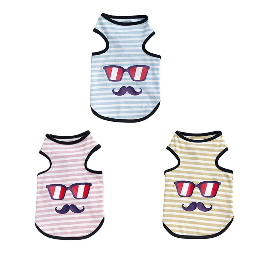 

Pet Clothes Summer Woodland Cotton Vest Dog Clothes Teddy Pet Vest Pet Clothes For Small Dog Wholesale FSA0253