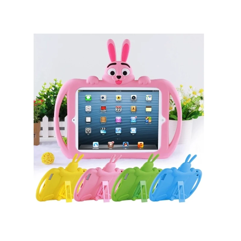 

Kid Safe for iPad 2018 2017 Case Shockproof Handles Stand A1893 A1822 Cover Soft Silicone Case for iPad 9.7 New 2018 Tablet