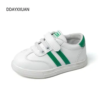 

Spring Autumn New Children Shoes Girls Boys Sneakers Shoes Baby Antislip Soft Bottom Kids Casual Flat Sport white Shoes EU 21-30