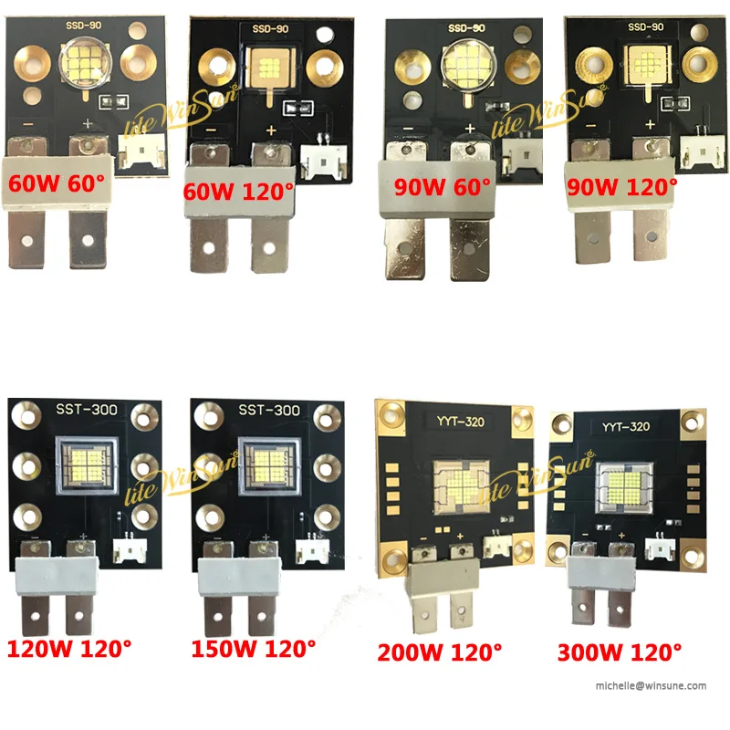 Litewinsune SSD-90 SST-300 YYT-320 고출력 LED 이미터, DIY 프로젝트 광원 방열판, LED 드라이브 전원 공급 장치 액세서리