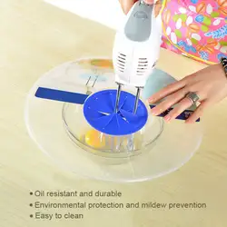 Яичная чаша венчик крышка экрана пластиковая битая емкость для взбивания яиц выпечки всплеск защитные чаши крышки кухонная посуда