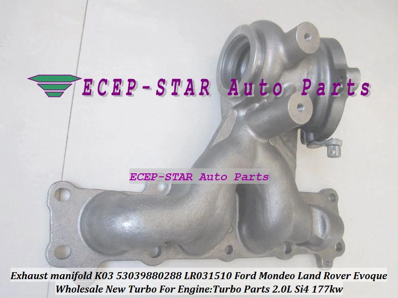 Exhaust manifold K03 53039880288 53039700288 LR031510 Turbo Parts for Ford (2)