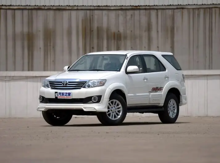 ABS Хром Задняя Крышка багажника Дверь хвост ворота крышка планки для Toyota Fortuner 2012 2013 по EMS