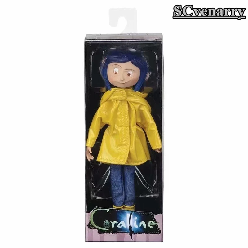 Coraline & the Secret Door Коралина и Ла Пуэра secreta плащ Фигурки игрушки куклы Рождественский