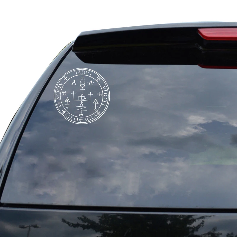 16*16CM Fashion Uriel Arch Angel Sigil Vinyl Rear Fender Accessories Sticker on Car Window Decoration for Kia Dodge Jeep Buick