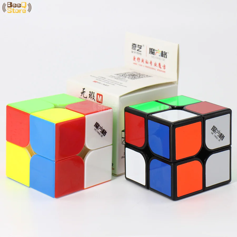 Mofangge wuxia M 2x2 Магнитная Cube Magic Cube Скорость головоломки Мэджико Cubo profissional игрушка для малыша образования 2x2x2 wca конкурс