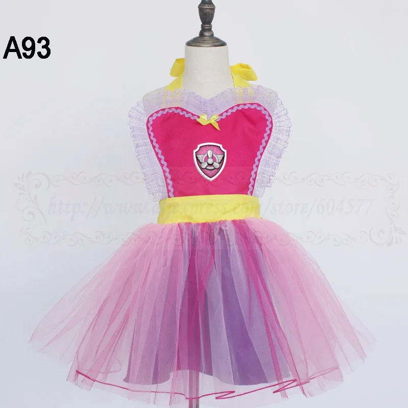 

Girls Princess dress up tutu apron for kids and womens costume apron holiday party cosplay