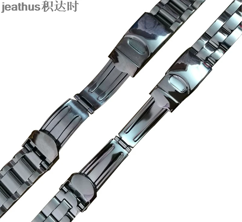 Jeathus Ремешки для наручных часов swatch стальной ремень YLS141G YGS YAS 17 мм ремешок из