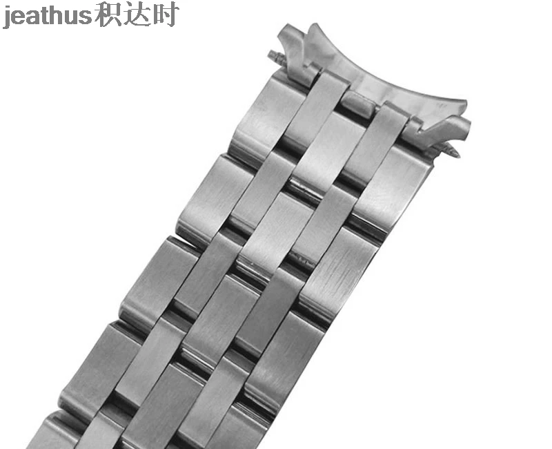 Сменный Браслет Jeathus из нержавеющей стали для часов tissot 1853 PRC200 T461 T014 T17 твердый