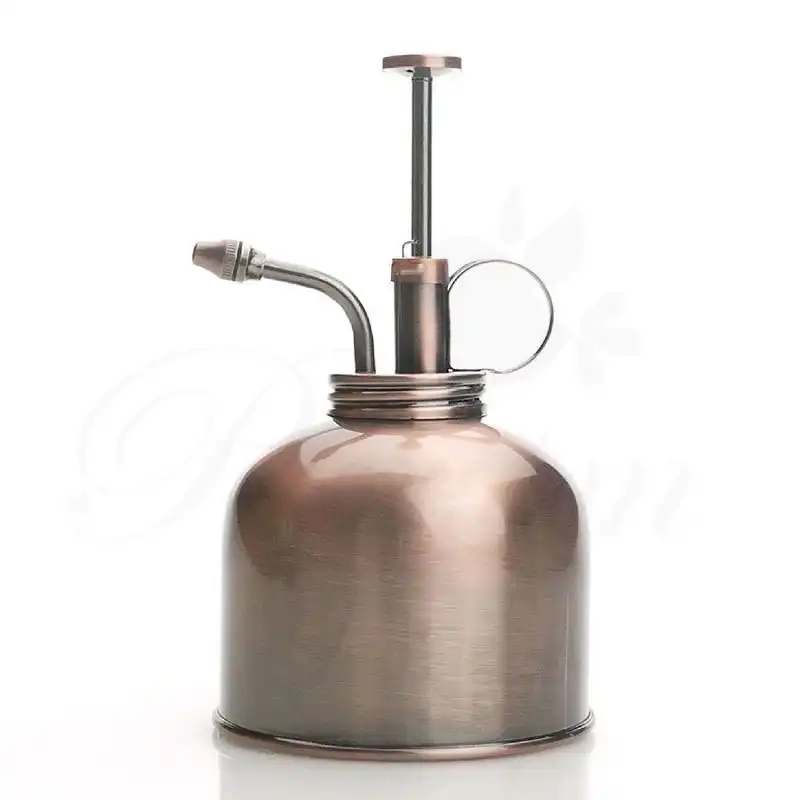 1pc Plant Mini Monsieur Vintage Style de Verre d/écoratif pulv/érisation deau Bouteille avec Pompe de Petite Arrosoir pour Les Plantes dint/érieur en Pot Vert
