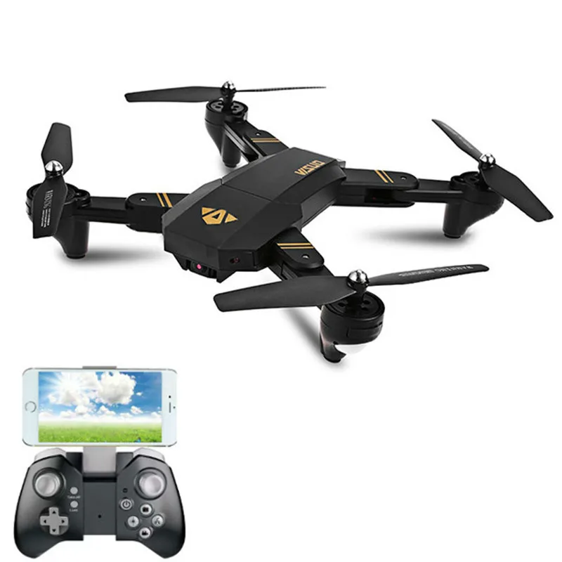 

VISUO XS809HW WIFI FPV With Wide Angle HD Camera High Hold Mode Foldable Arm RC Quadcopter RTF RC Helicopter Toys HW-SD006-