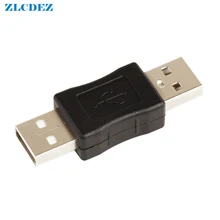 USB 2,0 Тип A Мужской переходник, конвертер Муфта 1000 шт./партия