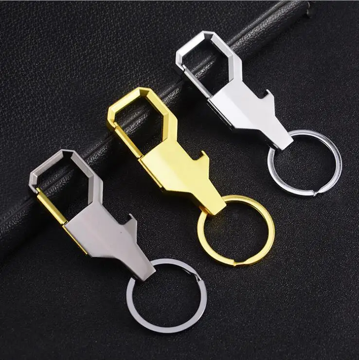 5pcs High Quality Brand Design Cool Bottle Opener Keychain For Man