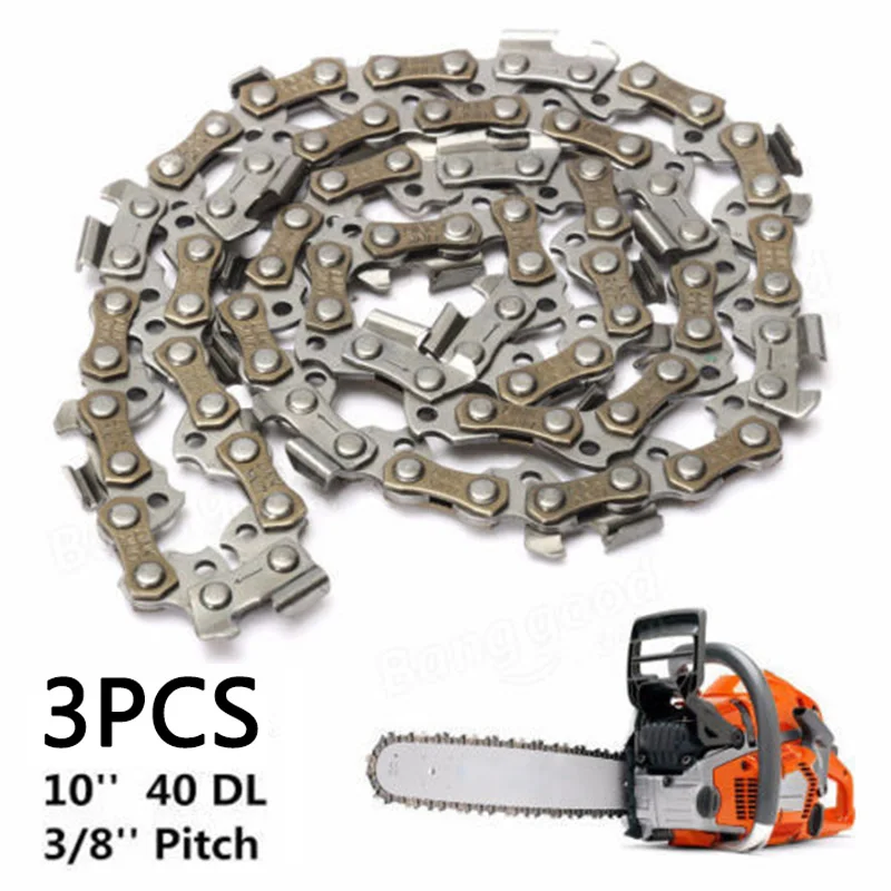 8" Inch Chainsaw Chain Blade 3/8''LP Pitch 0.050'' Gauge 33DL Saw Part Replace