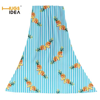 

HUGSIDEA Lovely Fruit Pineapple Printing Microfiber Beach Towels Home Textile Bath Face Hair Toalla Picnic Blanket Yoga Towels