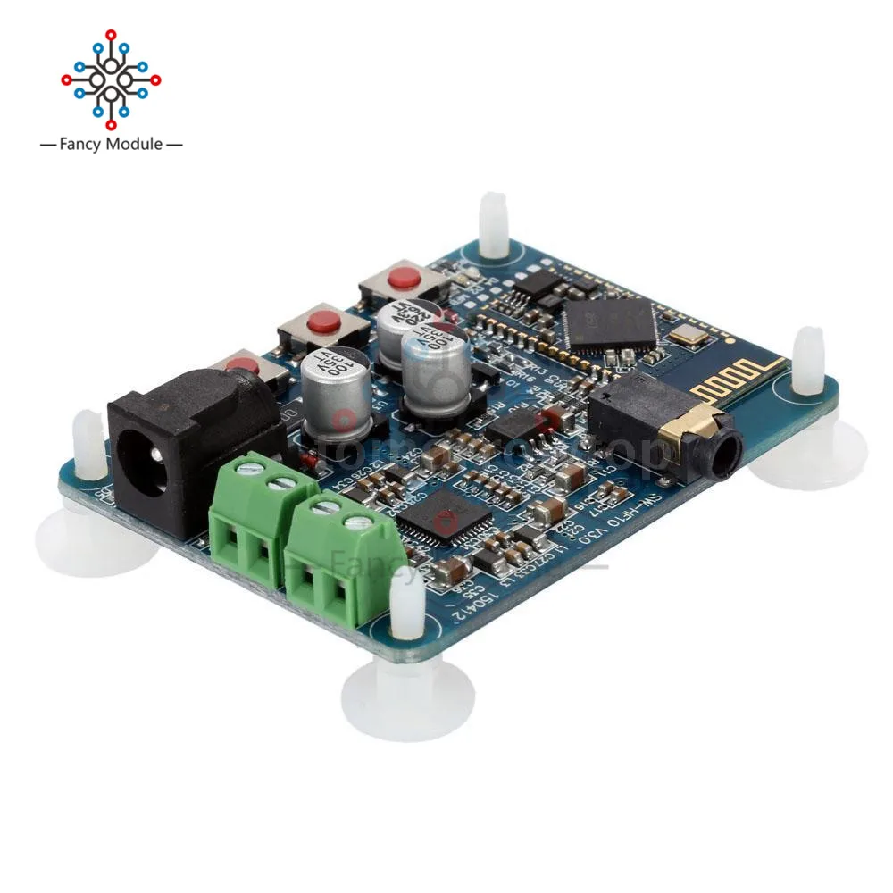 

DC 12V Bluetooth 4.0 PAM8610 Audio Receiver Stereo Amplifier Board 10W+10W 2X10W