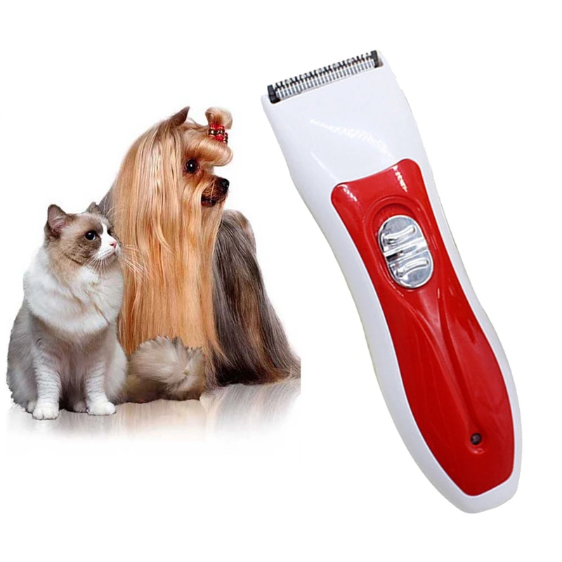 

Dropshipping Electric Pets Hair Cut Machine Rechargeable Low-noise Pet Hair Trimmer Remover Cutter Grooming Cat Dog Trimmer