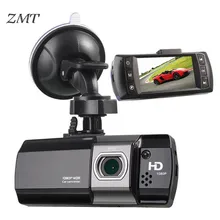 Car Driving Recorder HD Recorder Car Dashcam Night Vision Wide Angle WDR Registrator Dual Lens Front Rear View Camera P0002