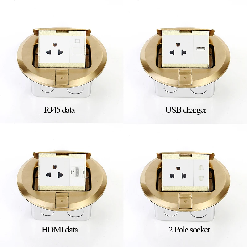 JOHO Pop Socket Brass Round Type Pop Round Residential/General-Purpose ...