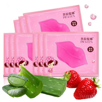 

20pcs/lot Lip Mask Collagen Crystal Anti-Ageing Membrane Moisture Essence Lip Mask