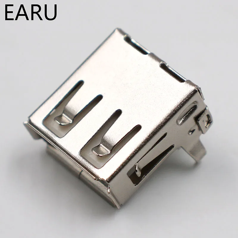 USB 2 0 4 pin A Тип гнездовой разъем G54 фута 90 градусов передачи данных зарядный адаптер