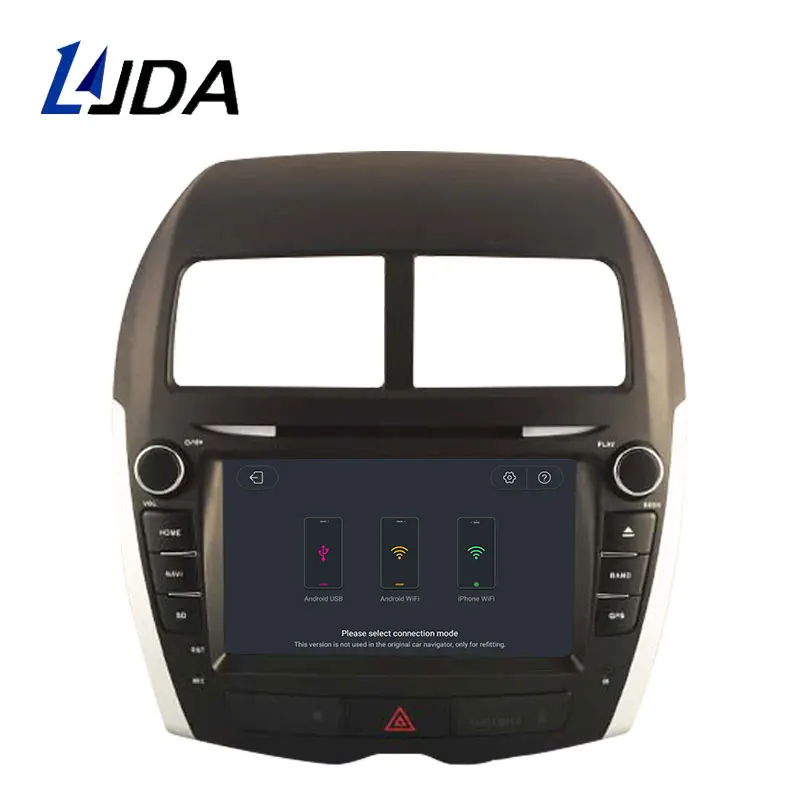 LJDA Android 10 автомобильный dvd-плеер для Mitsubishi ASX peugeot 4008 2010- gps Navi 2Din Автомагнитола 2G ram стерео аудио мультимедиа