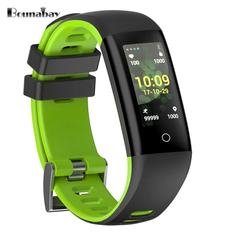 

BOUNABAY Heart Rate Pedometer Bluetooth Smart woman watch for apple android phone waterproof Camera Clock Touch Screen 3g Clocks