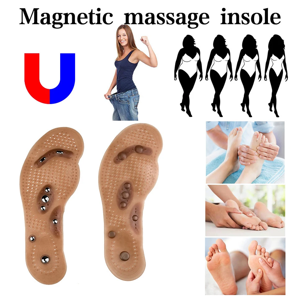 Magnetic Slimming Foot Acupuncture Point Therapy Insole Body Detox Cushion Massager Relief Comfort Massage Shoe Pads Therapy Magnetic Slimming Foot Acupuncture Point Therapy Insole Body Detox Cushion Massager Relief Comfort Massage Shoe Pads Therapy