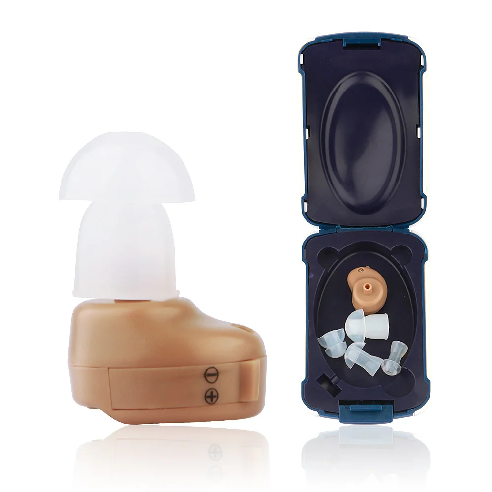 Mini Invisible Sound Amplifier Ear Aid Adjustable Tone Hearing Aid Hearing Aids In Ears Ear Plug