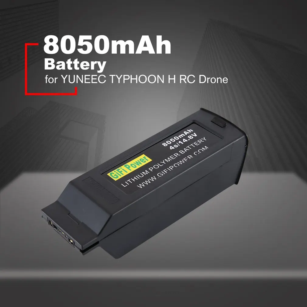 

8050mAh Large Capacity Battery 14.8V 4S Upgraded Replacement Lipo Battery Drone Battery For Yuneec Typhoon H H480