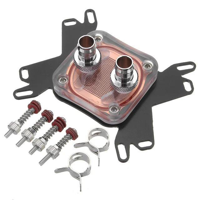 Best Price Fancier Copper CPU Cooler Water Cooling Water Block for Intel LGA 1155 2011 AMD AM4 Computer Components Fans Cooling Best Price Fancier Copper CPU Cooler Water Cooling Water Block for Intel LGA 1155 2011 AMD AM4 Computer Components Fans Cooling