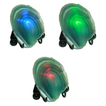 

Natural Agate Slices Geode Dyed Stone Crystal Polished Minerals Rock LED Nightlight Lamp USB Cord Lgiht Home Decor 1pc