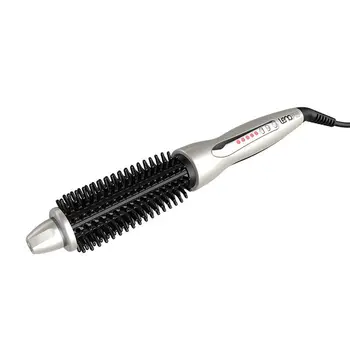 

Electric Hair Brush Dryer Ceramic Hair Straightener Curling Brush Heating Wand Curls Straightening Hair Hot Comb Styling Tools