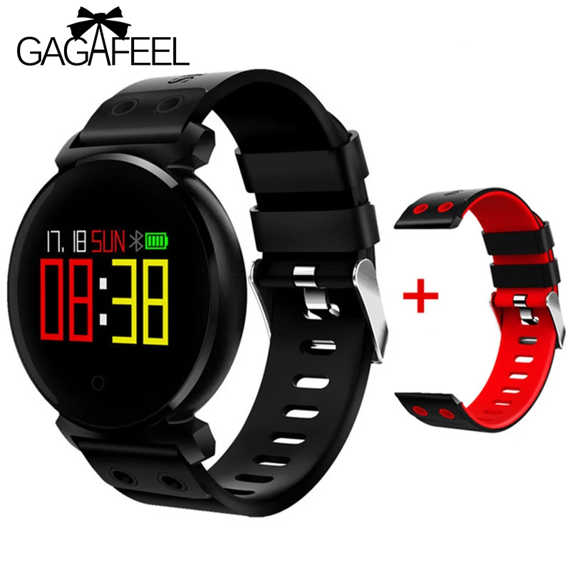 

Gagafeel K2 Bluetooth Smart Watch Waterproof Colorful OLED Smart Bracelet Blood Pressure Heart Rate Monitor For iOS Android