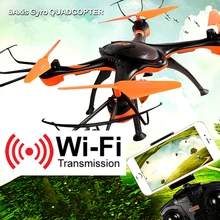 Начинающий 4CH 6 оси гироскопа Профессиональный Quadcopter с Камера Радиоуправляемый Дрон с Камера Wi-Fi Вертолет Пульт дистанционного Управления по телефону