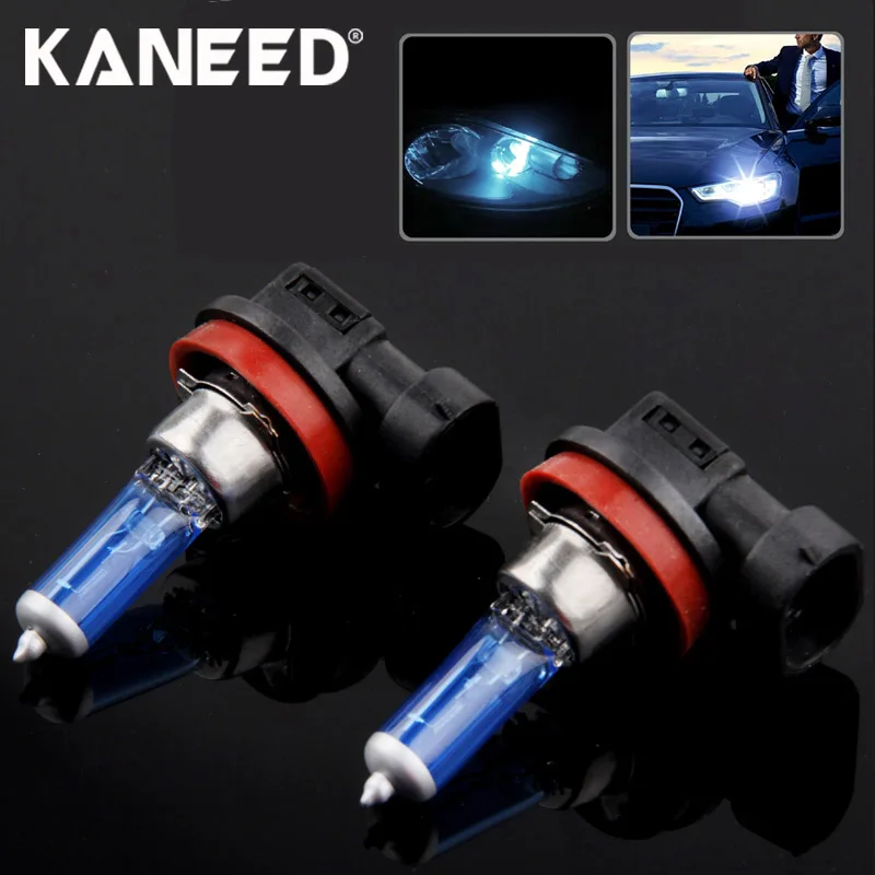 

Kaneed KOBO H11 Halogen Bulb Super White Car Headlight Bulb 12V 55W 6000K 1700 LM Price for Pair Auto Access