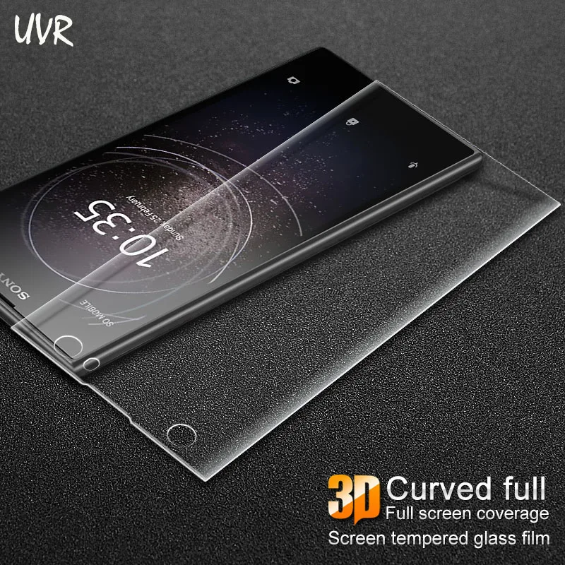 UVR для Sony Xperia XA2 3D изогнутое полное покрытие закаленное стекло Ультра Защитная