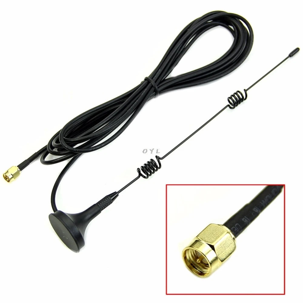 

RP-SMA 2.4GHz 7 dBi Wireless Wifi WLAN Signal Booster Antenna Extender Latest