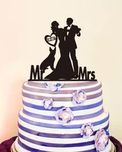 Custom Wedding Cake Toppers Wedding Figurines Custom in the Heart Mariage Wedding Decor Love Modern Toppers Cake Decorating