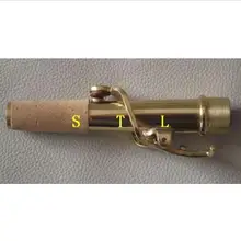 Сопрано для саксофона на шею золотой лак 17 мм