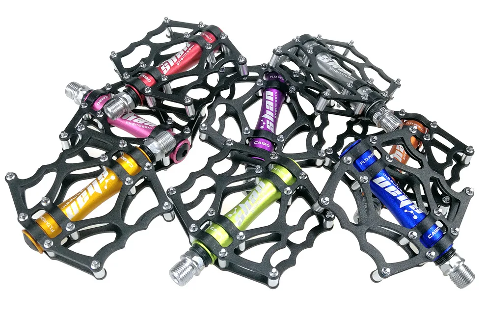 Сверхлегкий Универсальный CA120 mtb педаль горного велосипеда велосипед CNC алюминиевый Подшипник мост педаль дорожный велосипед противоскользящая педаль