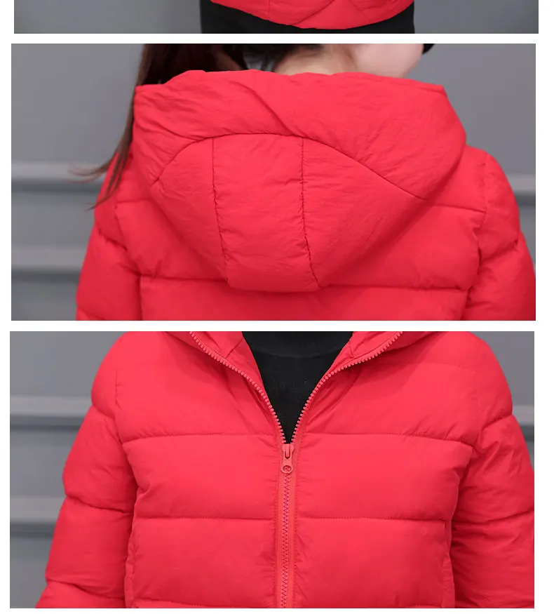 Зимняя куртка с капюшоном, теплая, свободная, хлопковая, короткая верхняя одежда, однотонная, большой размер 5XL, женское базовое пальто, хлопок, для студентов, повседневные топы