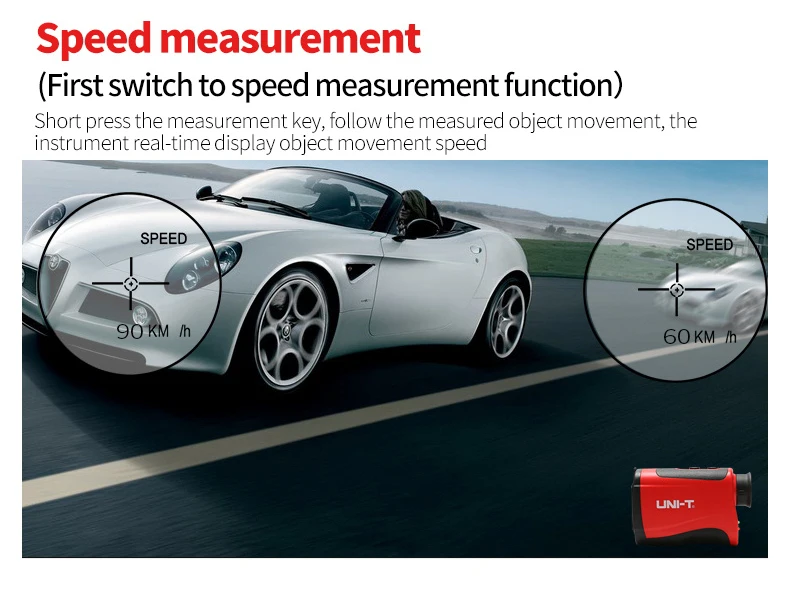 UNI-T LM600 LM1000 лазерный дальномер для гольфа, дальномер, телескоп, лазерный дальномер, измеритель высоты, угол измерения, инструменты 600/1000 м