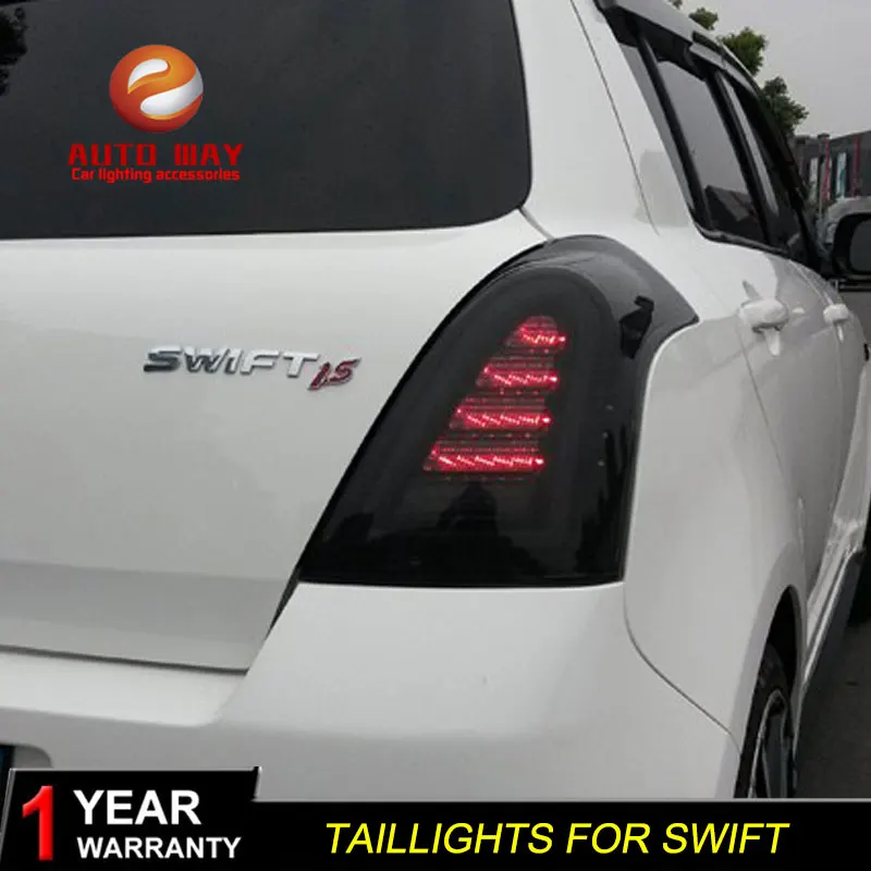 Автомобильный Стайлинг задняя лампа чехол для Suzuki Swift задние фонари 2005- светодиодная сигнальная лампа Suzuki Swif задний фонарь светодиодные задние фары